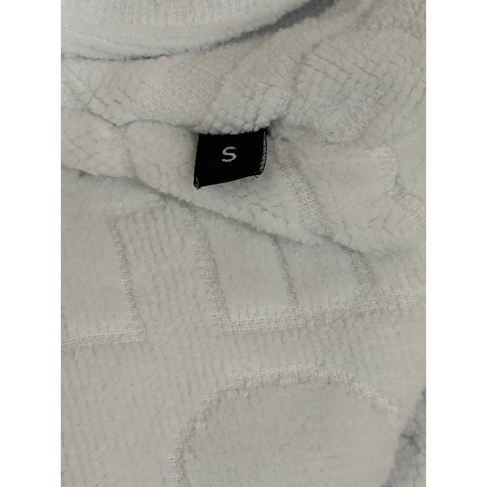 Couture Philipp Plein Bathrobe En Plein Air White Blue 100% Cotton‎ Small Luxury - Picture 12 of 14